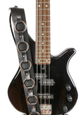 2 1/4" Wide Large Ring Strap Bondage Style Goth Classic Guitar Strap