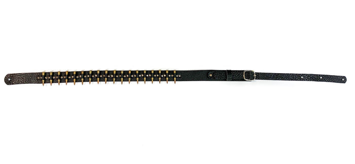 .223 Brass Shell Copper Tips Bullet Buckle Strap