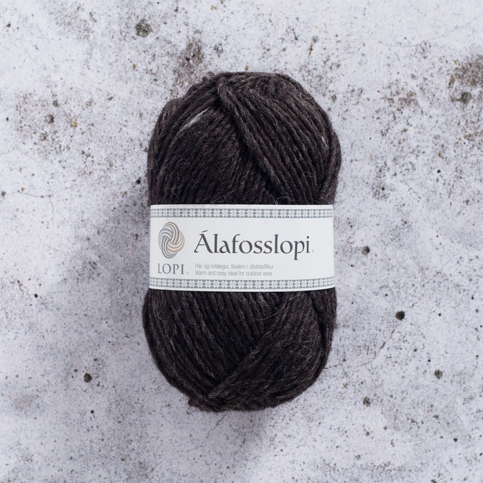 Alafosslopi Yarn, Black Sheep