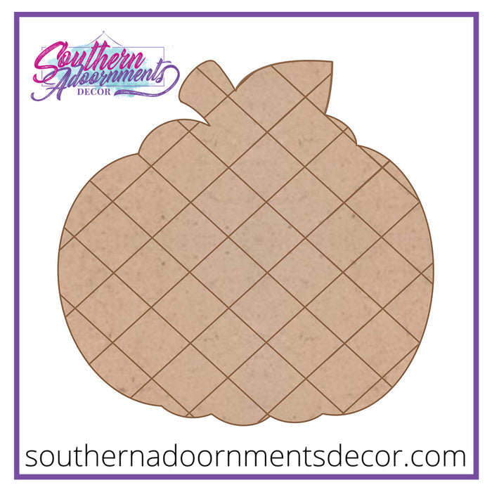 Argyle Pumpkin Blank
