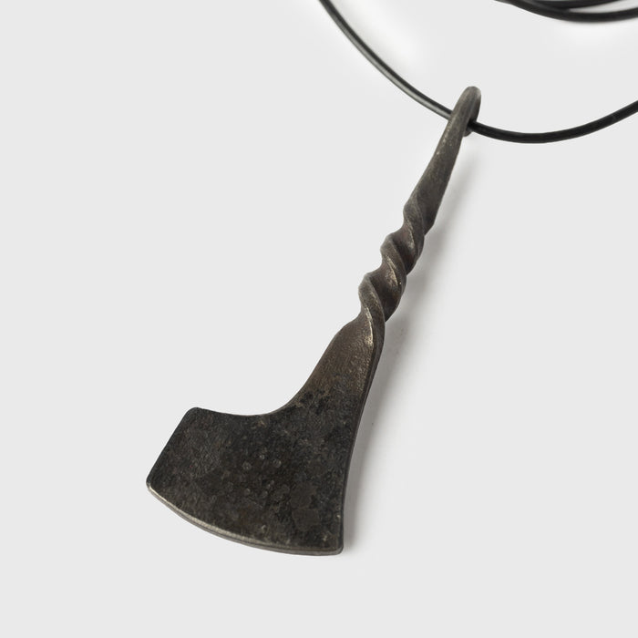 Axe Pendant, Hand-forged