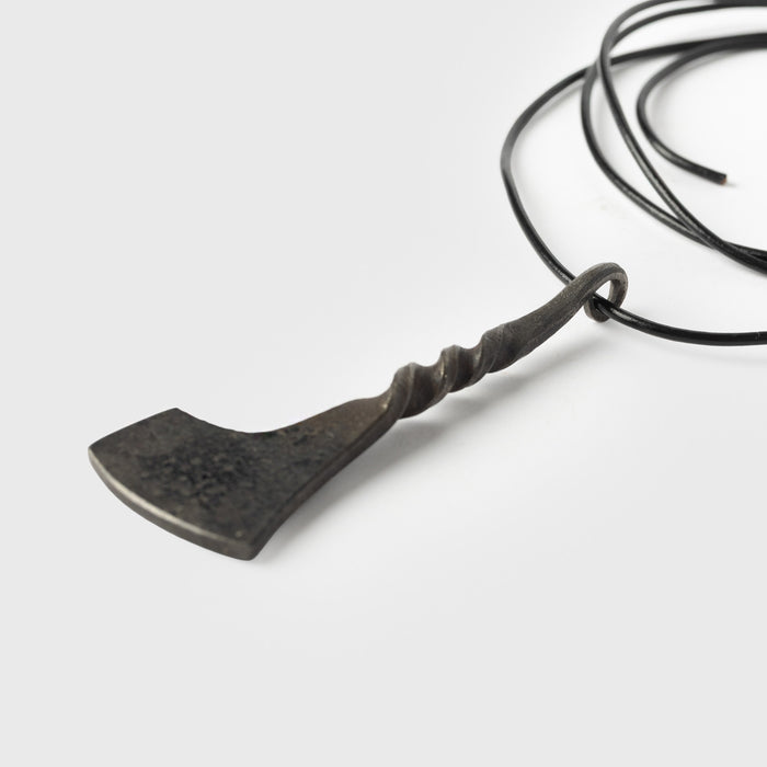 Axe Pendant, Hand-forged