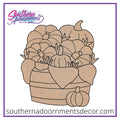 Basket of Pumpkins Blank