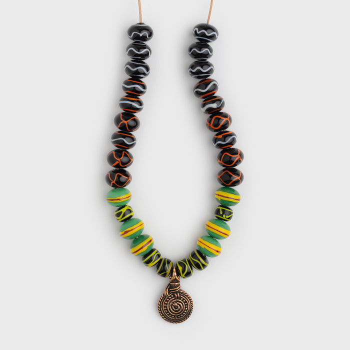 Birka Bead Set, Green - Grimfrost