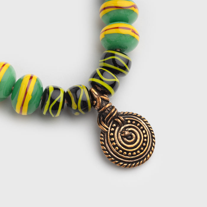 Birka Bead Set, Green - Grimfrost