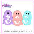Boo Trio Template & Digital Cut File