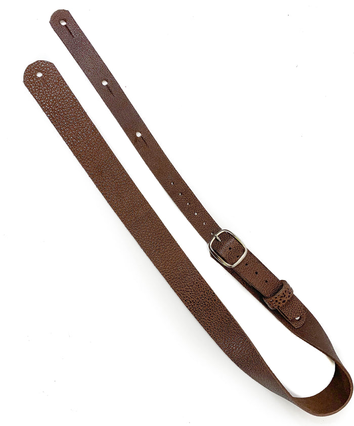 Brown Buckle Strap 1 1/4" Wide