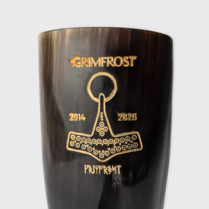 Carved Anniversary Horn, Limited Edition
