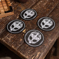 Clan Helmet Coaster Set, PVC - Grimfrost