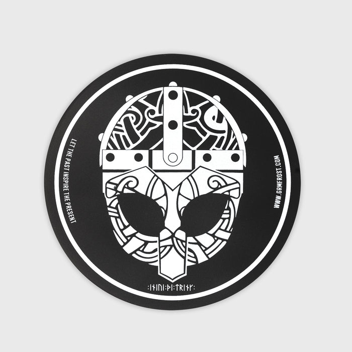 Clan Helmet Coaster Set, PVC - Grimfrost