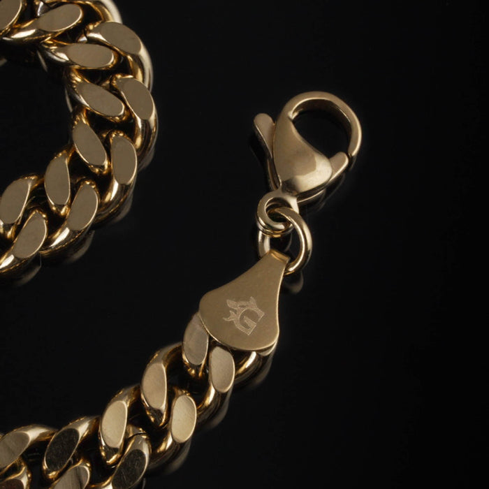 Curb Chain, Gold Plated