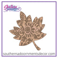 Fancy Fall Leaf Blank