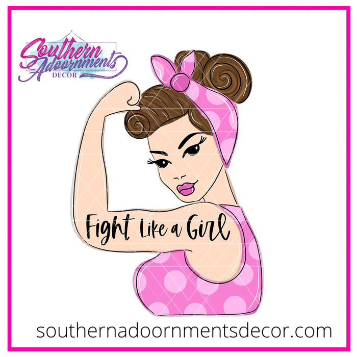 Fight Like a Girl Blank
