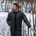 Grimfrost Bomber Jacket, Black - Grimfrost