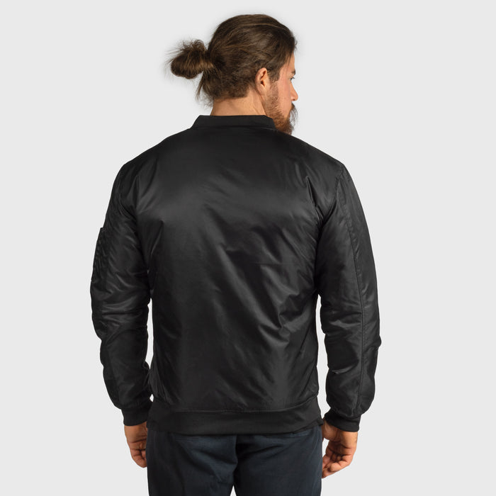 Grimfrost Bomber Jacket, Black - Grimfrost