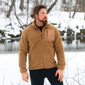 Grimfrost Fleece Jacket, Beige - Grimfrost