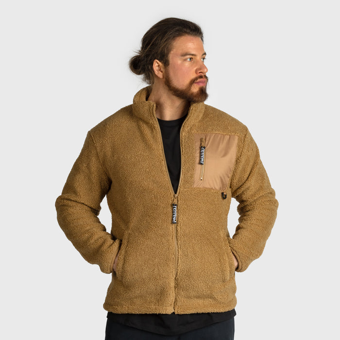 Grimfrost Fleece Jacket, Beige - Grimfrost