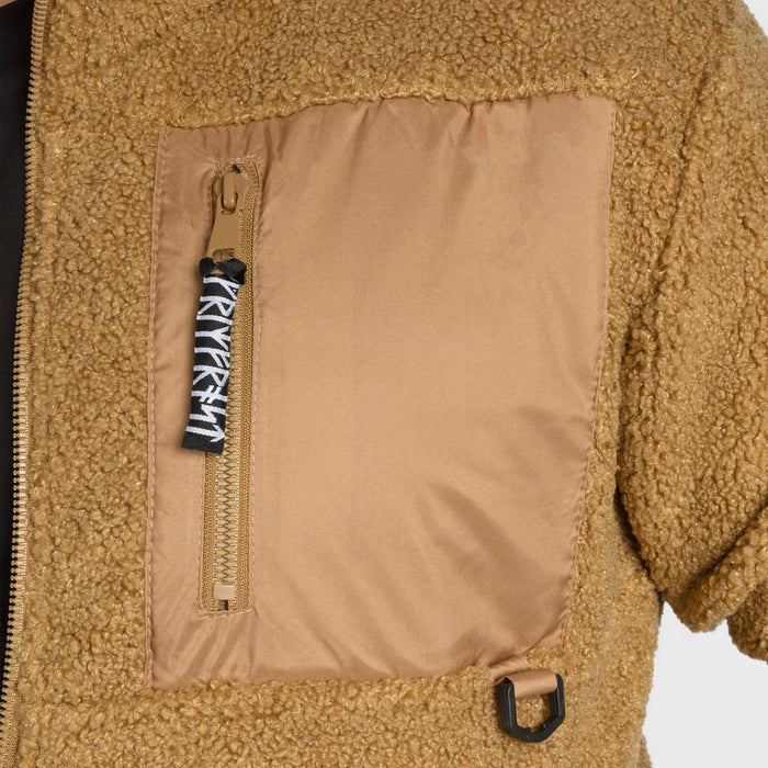 Grimfrost Fleece Jacket, Beige - Grimfrost