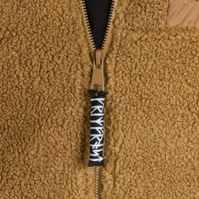 Grimfrost Fleece Jacket, Beige - Grimfrost