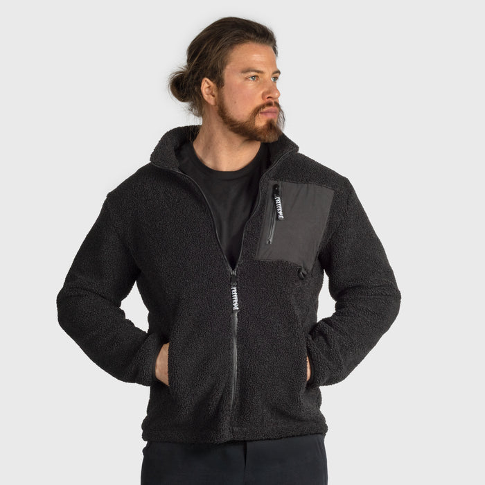 Grimfrost Fleece Jacket, Black - Grimfrost