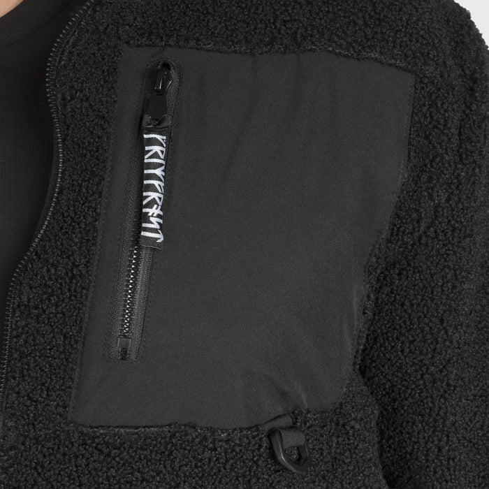 Grimfrost Fleece Jacket, Black - Grimfrost