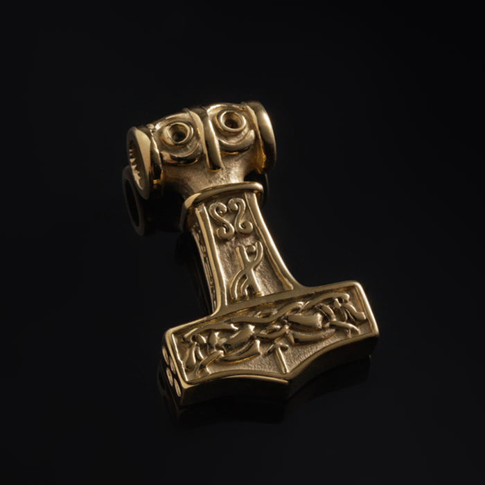 Grimfrost Thor's Hammer, Gold Plated