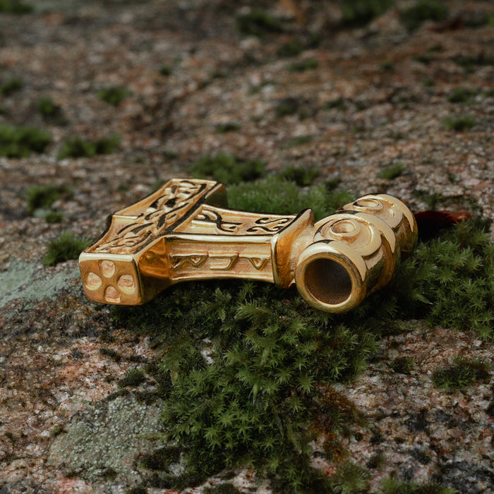 Grimfrost Thor's Hammer, Gold Plated