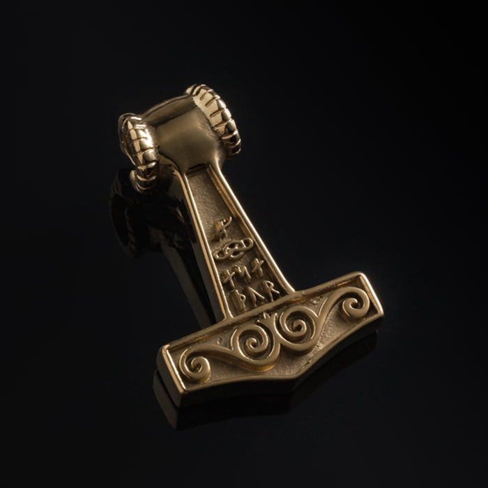 Grimfrost's Goat Hammer, Gold Plated