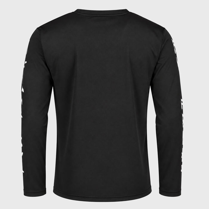 Gym Long Sleeve, Runes, Black