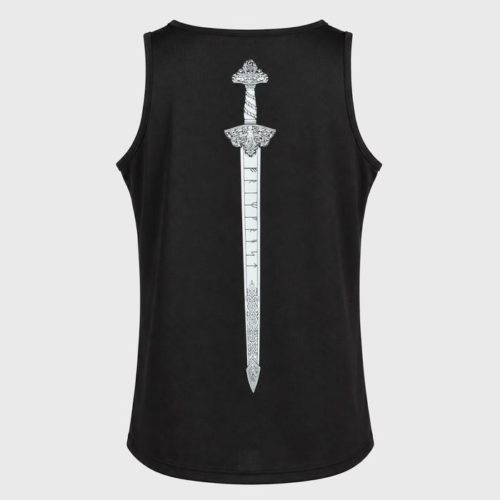 Gym Tank Top, Sword, Black