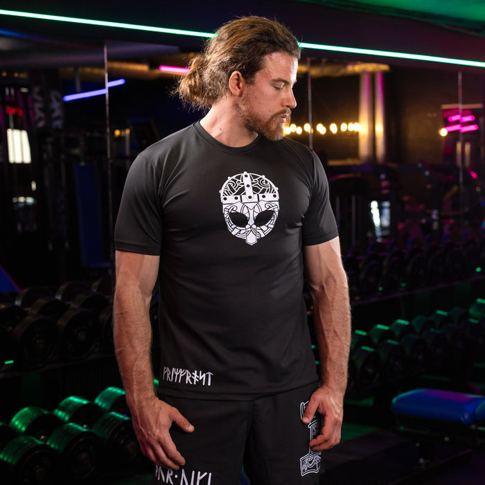 Gym Tee, Grimfrost, Black