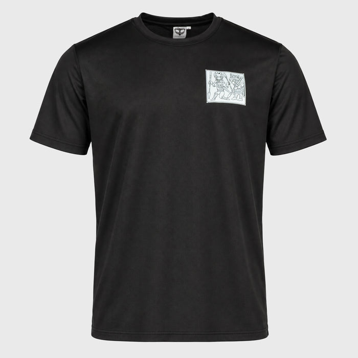 Gym Tee, Sword, Black