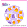 Hello Fall Candy Corn Template & Digital Cut File
