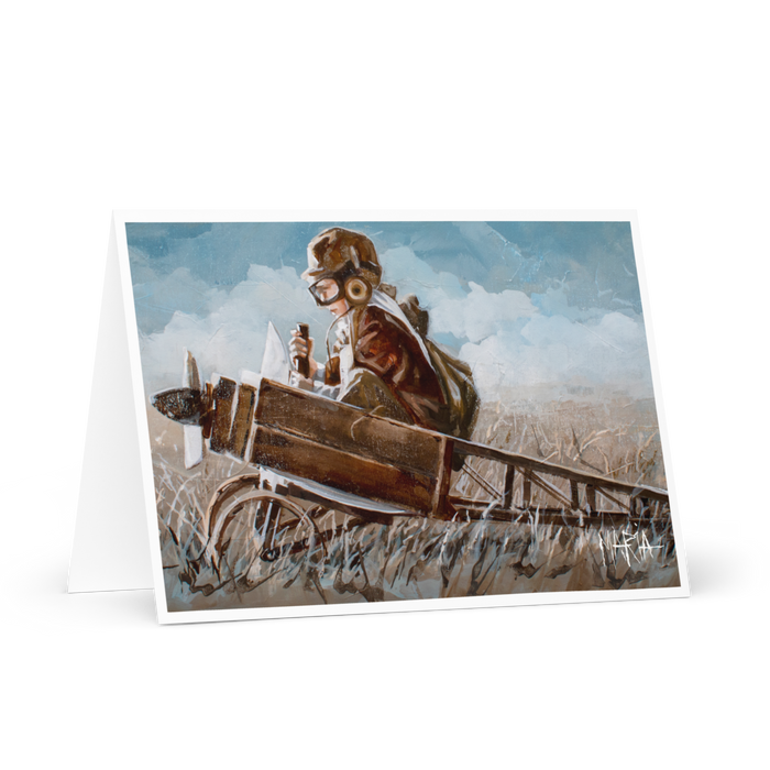 Here I go | Greeting Card