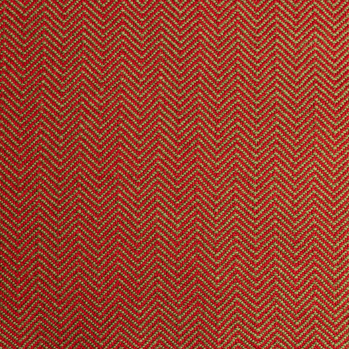Herringbone Wool, Handwoven, Plant Dye Madder and Green - Grimfrost