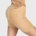 High-Waisted Mid Thigh Short, Sand - Grimfrost