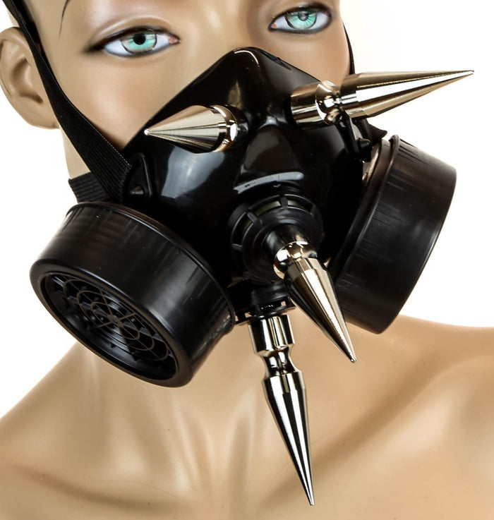 Huge Spike  Gas Mask Respirator