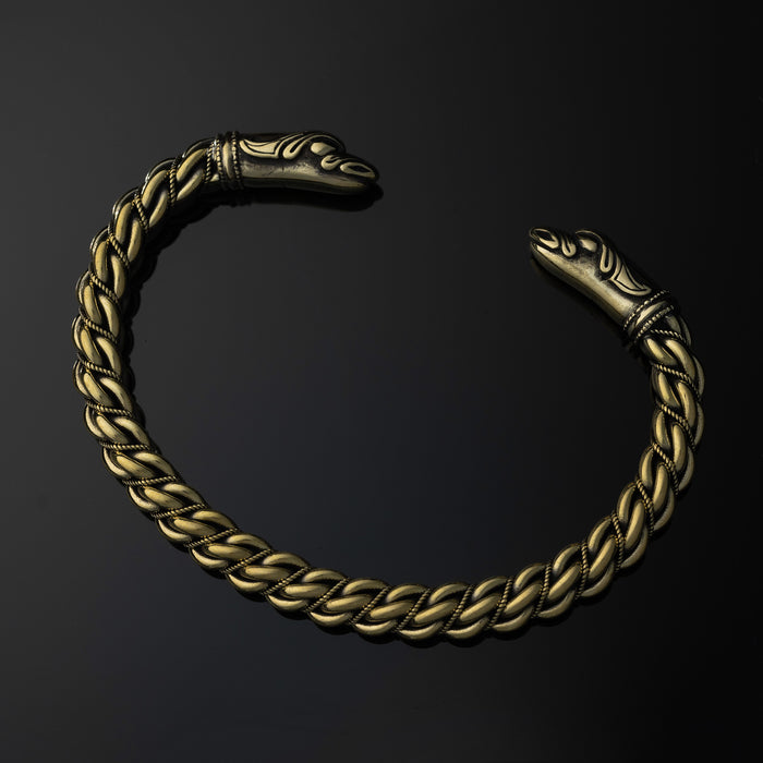 Huginn & Muninn Armring, Bronze