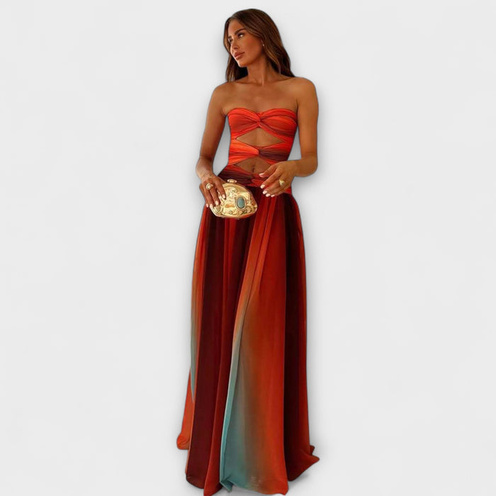 Laney - Strapless Maxi Dress