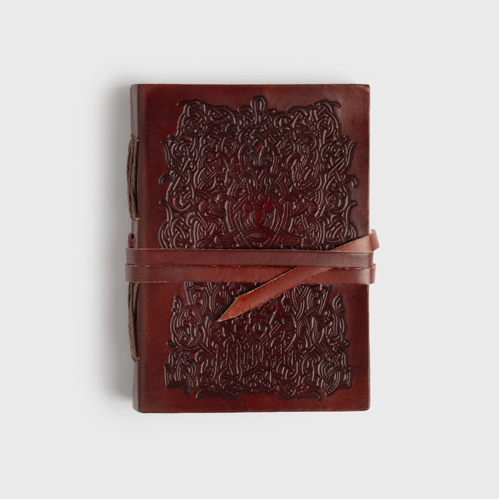 Leather Diary, Godmask, Leather Wrap