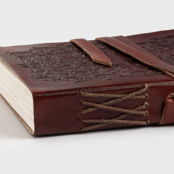 Leather Diary, Godmask, Leather Wrap