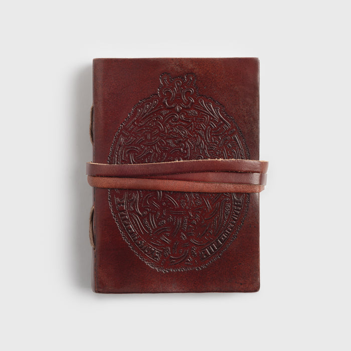 Leather Diary, Wolf, Leather Wrap