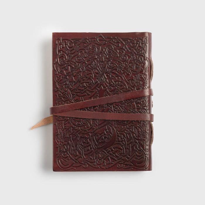 Leather Diary, Yggdrasil, Leather Wrap