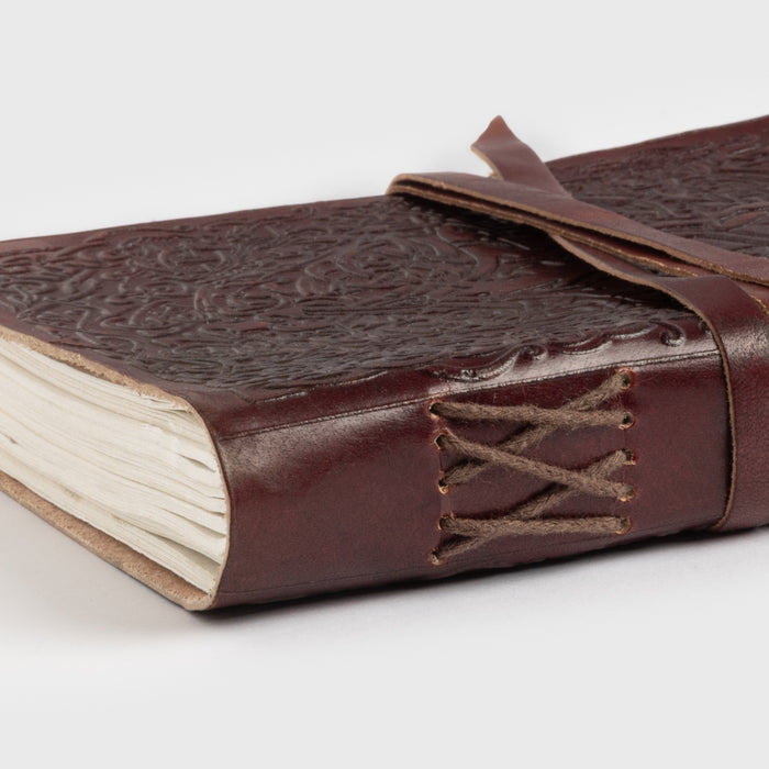 Leather Diary, Yggdrasil, Leather Wrap