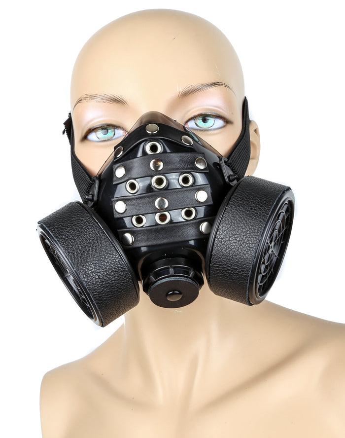 Leather Gas Mask Respirator