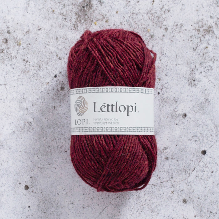 Lettlopi Yarn, Deep Madder