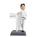 Male Real Estate Agent Custom Figure Bobblehead