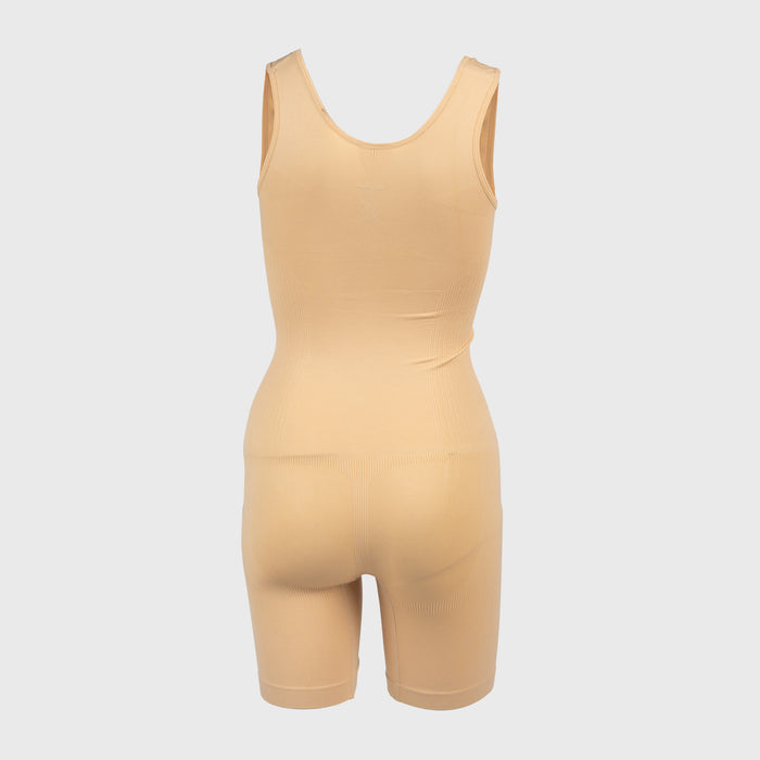 Mid Thigh Bodysuit, Sand - Grimfrost
