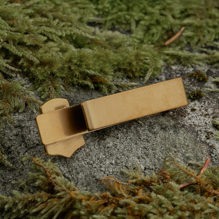 Mjolnir Tie Bar, Gold Plated