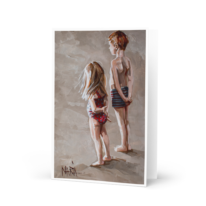 Moment of Hesitation | Greeting Card